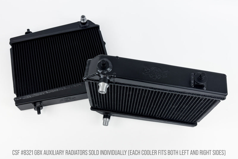 CSF BMW G8X M3/M4/M2 High-Performance Auxiliary Radiator - Single Radiator-thumbmail-4