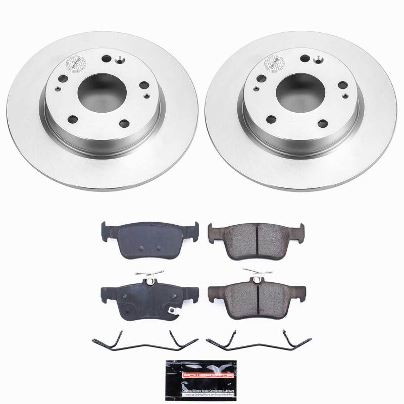 Power Stop 16-25 Honda Civic Rear Z23 Coated Brake Kit-thumbmail-1