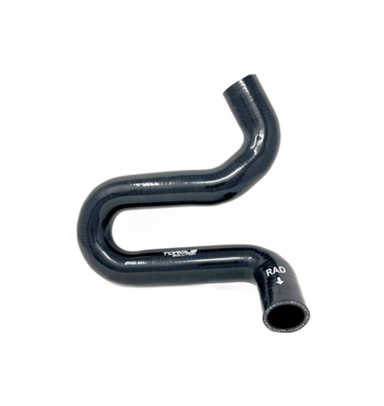 Torque Solution 2015+ Ford Mustang GT S550 Silicone Radiator Hose/ OEM Oil Cooler Delete - Black-thumbmail-1