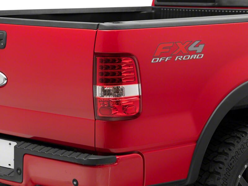 Raxiom 04-08 Ford F-150 Styleside LED Tail Lights- Chrome Housing- Red/Clear Lens-thumbmail-3