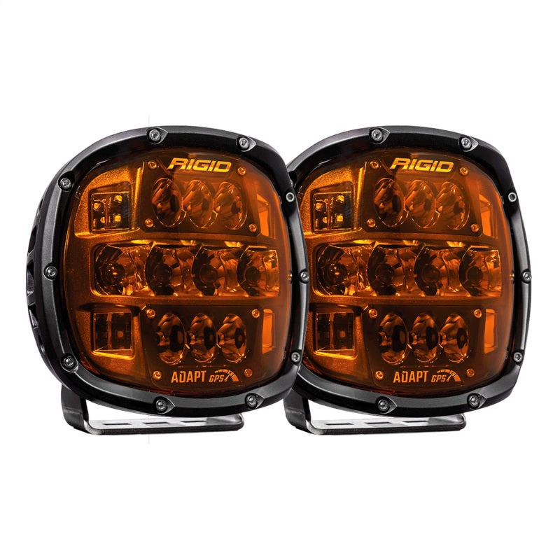 Rigid Industries Adapt XP w/ Amber PRO Lens (Pair)-thumbmail-2