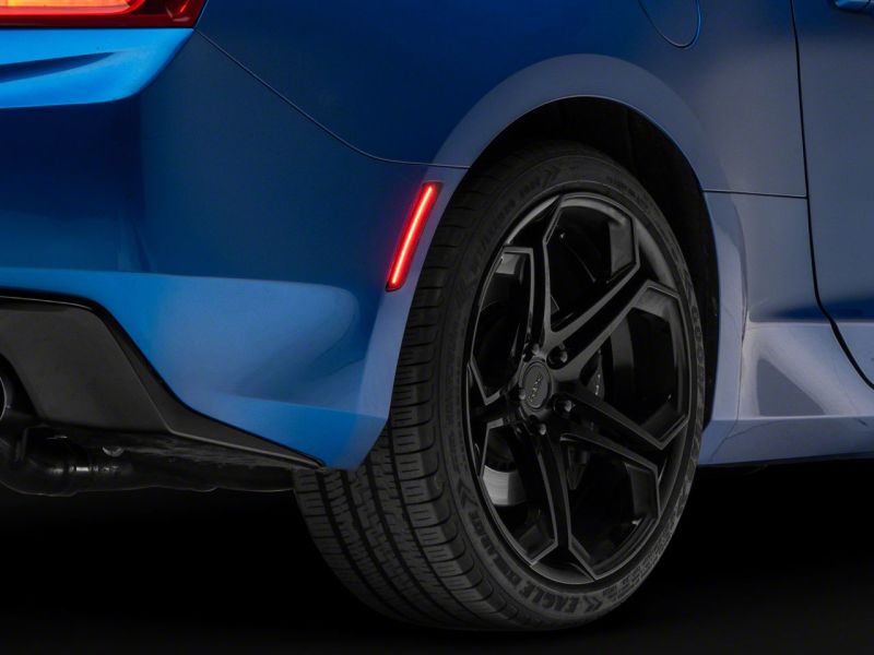 Raxiom 16-23 Chevrolet Camaro Axial Series LED Front and Rear Side Markers- Smoked-thumbmail-2