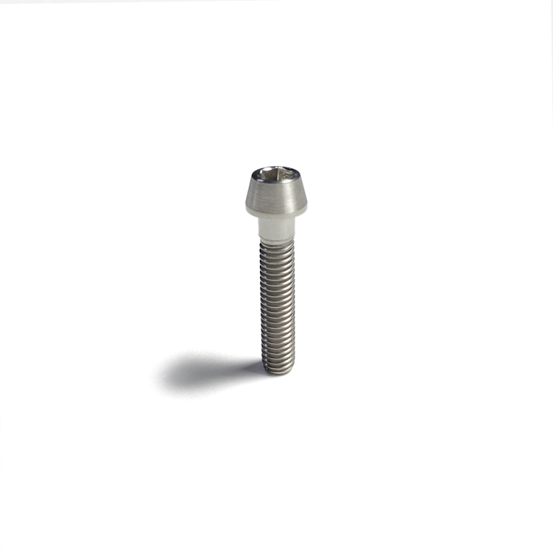 Ticon Industries Titanium Screw Taper Socket Cap M5x25x.8TP 4mm Allen Head-thumbmail-1