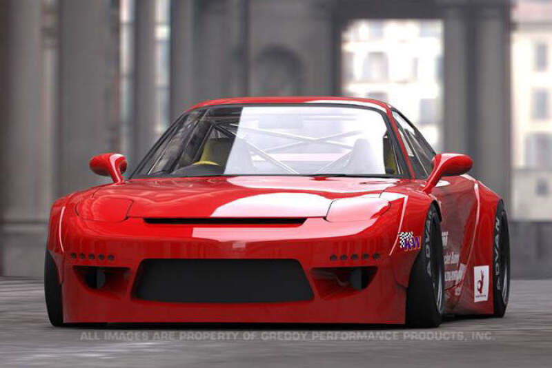 GReddy 93-96 Mazda RX-7 Rocket Bunny Full FD3S Rear Diffuser Kit Ver. 2 FRP Only-thumbmail-5