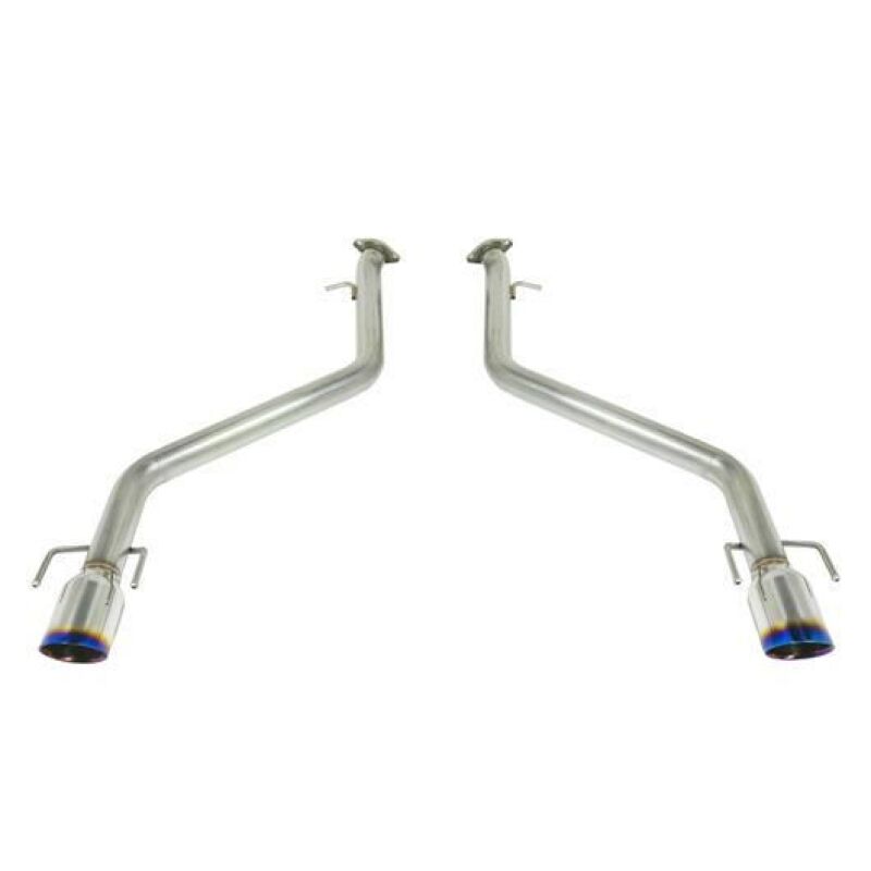REMARK 2021+ Lexus IS300/ IS350 Axleback Exhaust - Burnt Stainless Double Wall Tip (Muffler Version)-thumbmail-1
