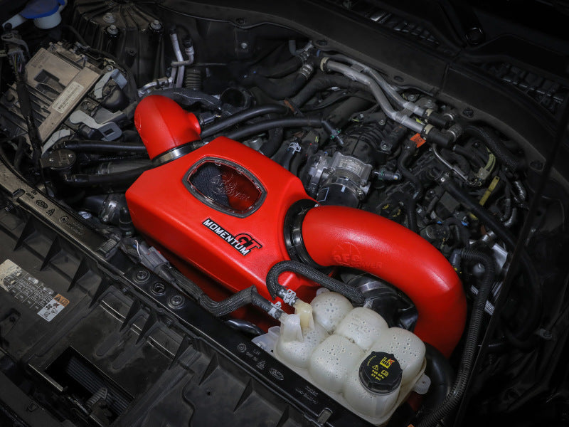 aFe Momentum GT Red Pro Dry S Cold Air Intake System 20-23 Ford Explorer ST V6-3.0L TT-thumbmail-2