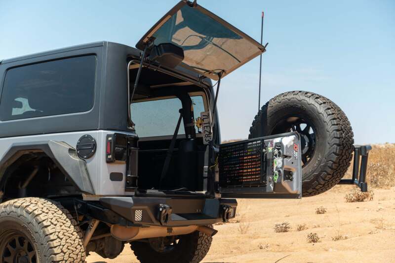 DV8 07-18 Jeep Wrangler JK Body Mounted Tire Carrier-thumbmail-3