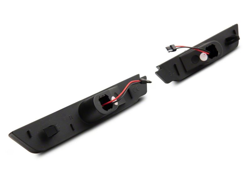 Raxiom 10-15 Chevrolet Camaro Axial Series LED Front and Rear Side Markers- Smoked-thumbmail-2