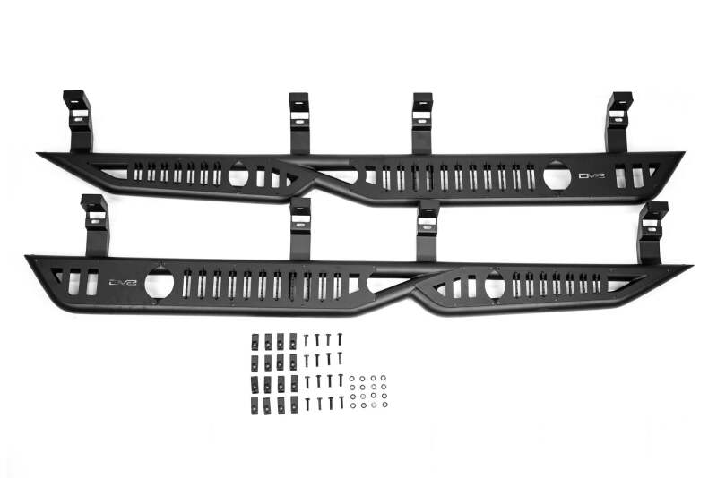 DV8 Offroad 23-24 Chevy Colorado OE Plus Side Steps - Black Steel-thumbmail-4