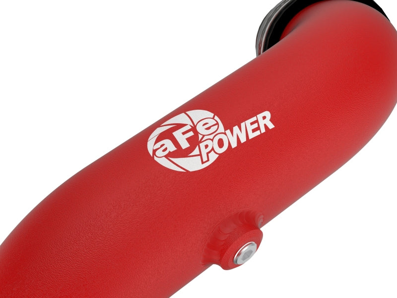 aFe 20-23 Ford Explorer ST V6 3.0L (tt) BladeRunner Aluminum Hot and Cold Charge Pipe Kit - Red-thumbmail-2
