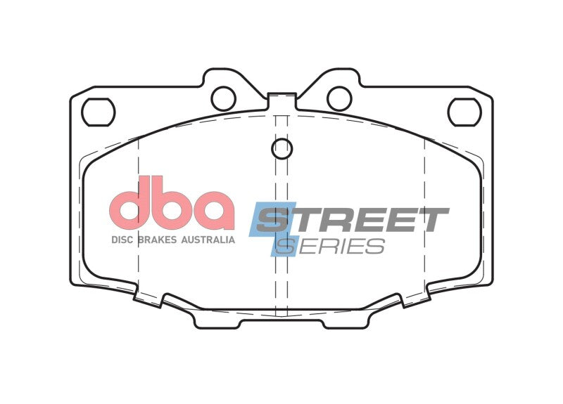 DBA 83-90 Toyota Land Cruiser Street Series Front Brake Pads-thumbmail-4
