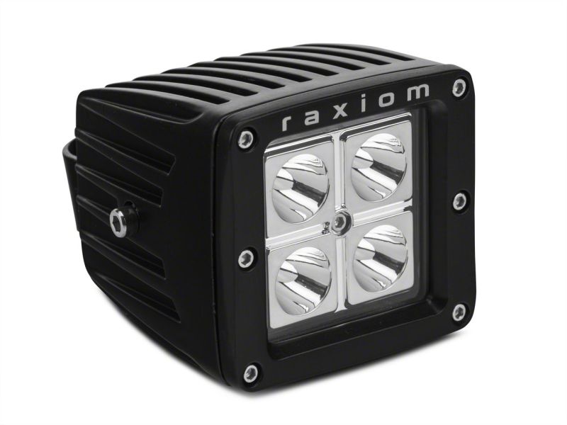 Raxiom 3-In Square 4-LED Off Road Light Spot Beam Universal (Some Adaptation May Be Required)-thumbmail-3