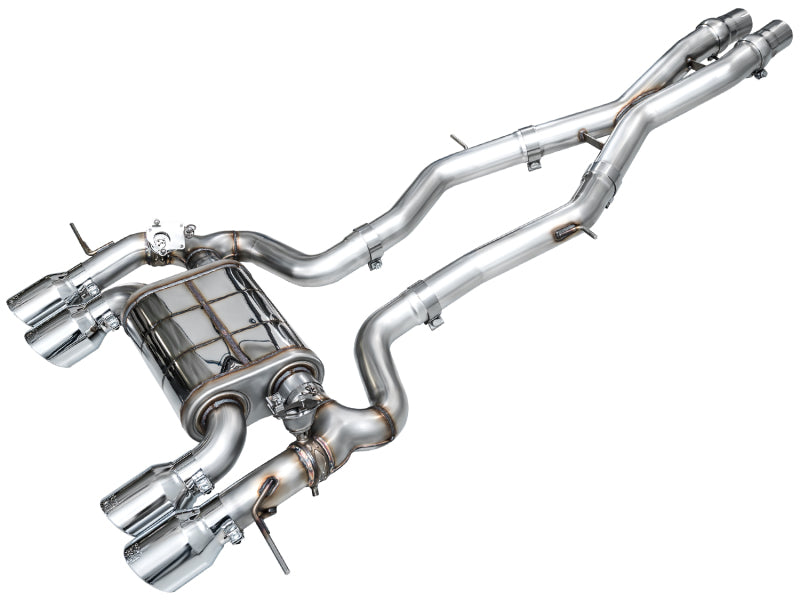 AWE Tuning 23-24 BMW G87 M2 SwitchPath Edition Exhaust - Chrome Silver Tips-thumbmail-10