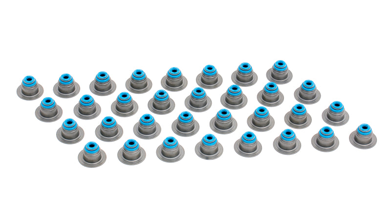 Cometic .195inX.414inX.654inX.665in Top Hat Viton Metal Jacket Valve Stem Seal - Set of 32-thumbmail-1