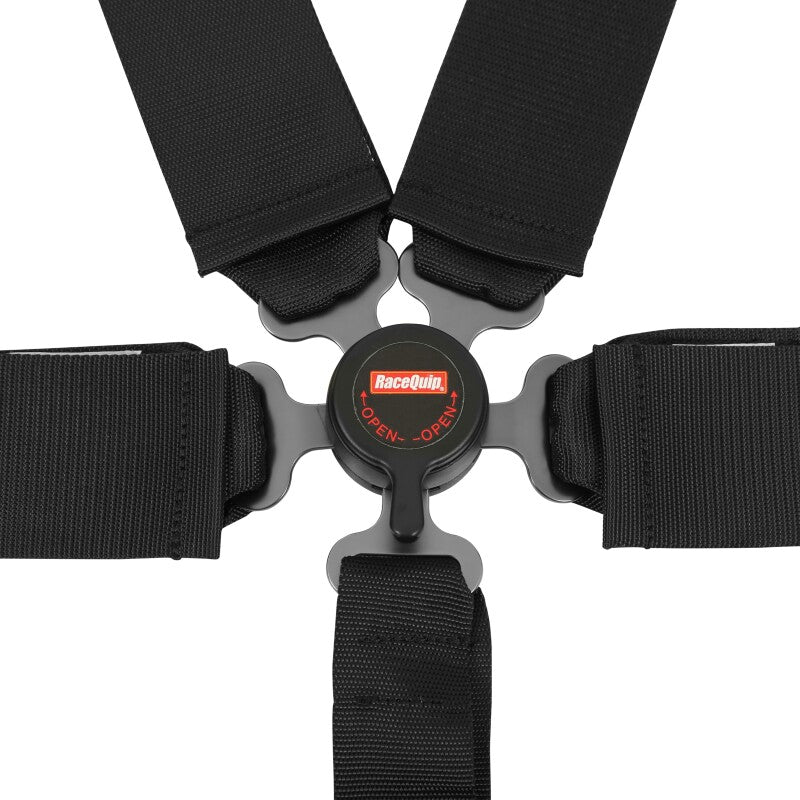 RaceQuip Black SFI CAMLOCK 6pt PU Lap Seat Belt-thumbmail-2