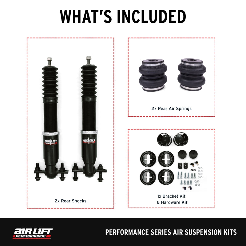 Air Lift Performance 15-23 Ford Mustang S550/24-25 S650 Air Suspension Rear Kit-thumbmail-3