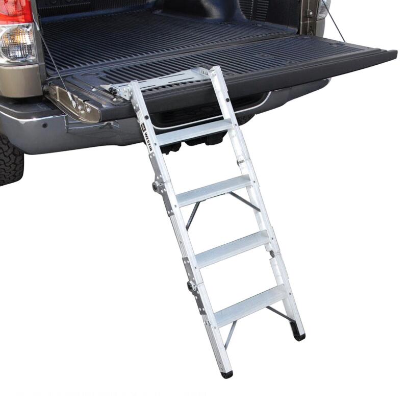 Westin Truck-Pal Tailgate Ladder - Aluminum-thumbmail-2