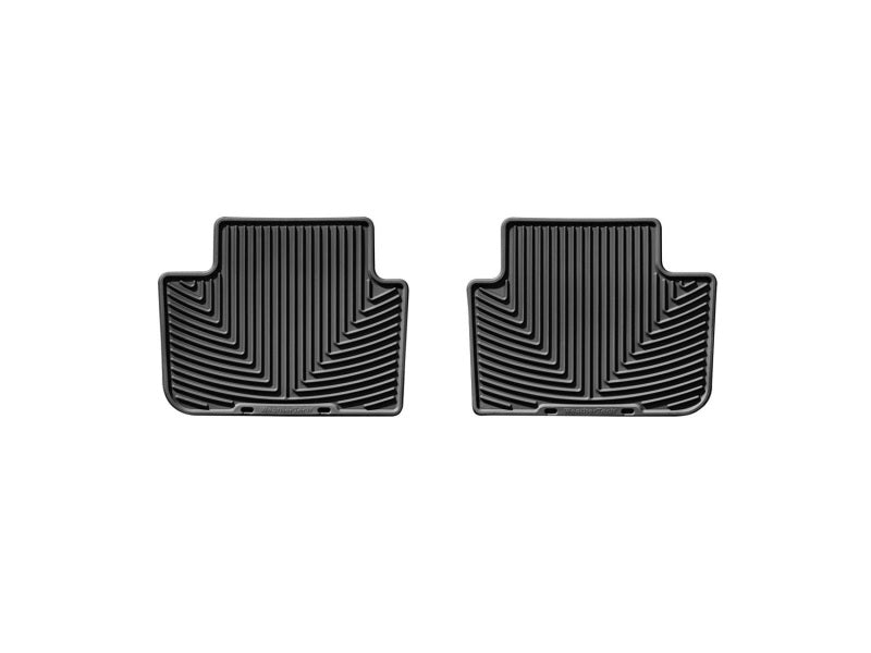 WeatherTech 04+ BMW X3 Rear Rubber Mats - Black-thumbmail-1