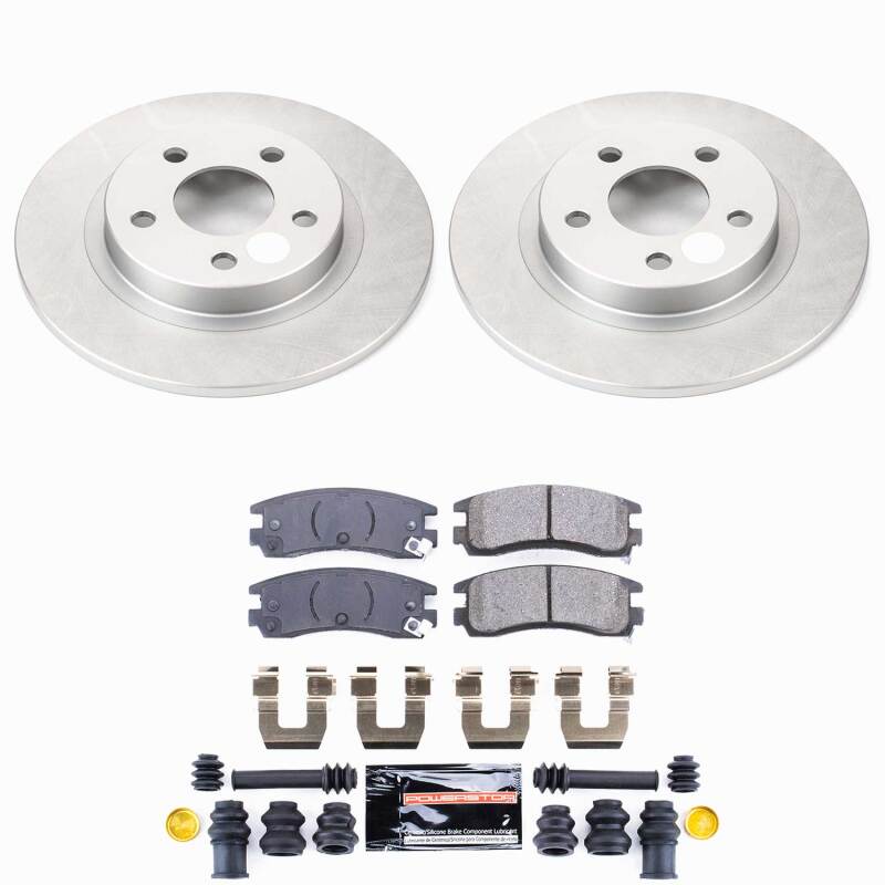 Power Stop 03-05 Buick Park Avenue Rear Z23 Coated Brake Kit-thumbmail-1