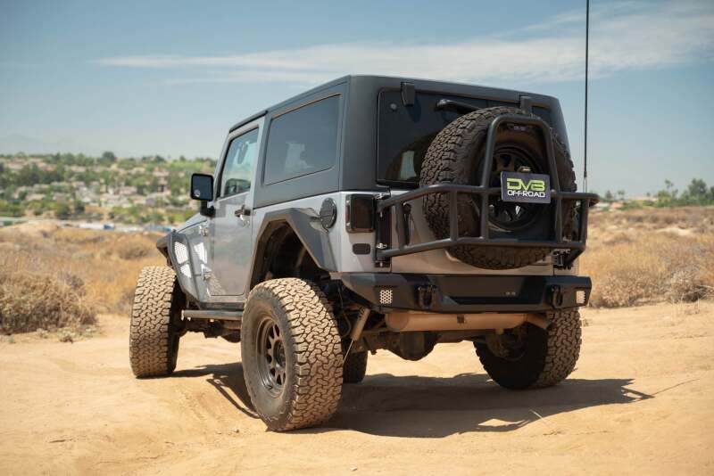 DV8 07-18 Jeep Wrangler JK Body Mounted Tire Carrier-thumbmail-4