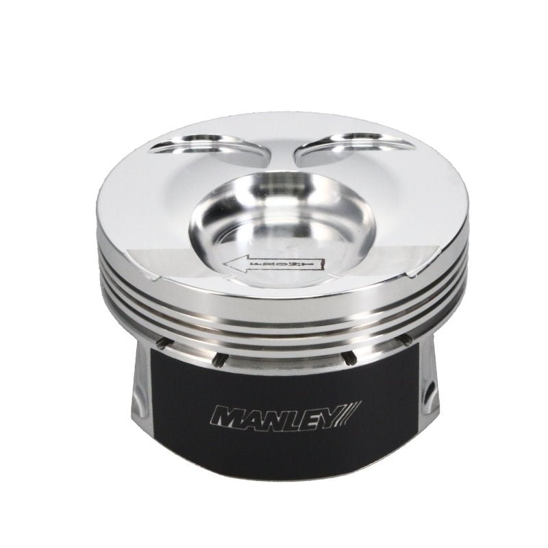 Manley Ford 3.5L Ecoboost 3.642in Bore 1.239in Comp Height -5.0cc Dish Piston Set-thumbmail-3