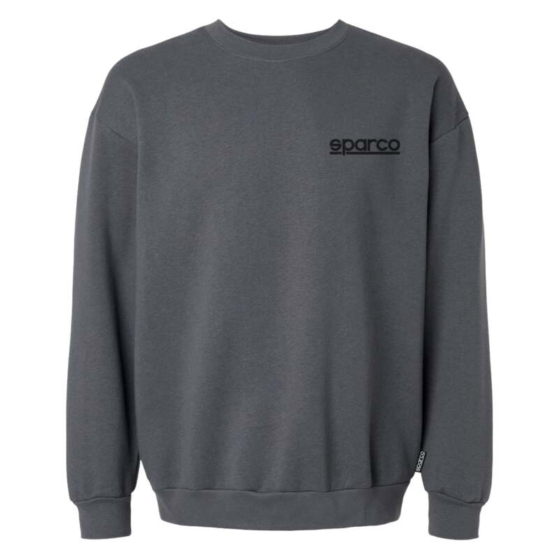 Sparco Sweatshirt Crew Gray - XL-thumbmail-1