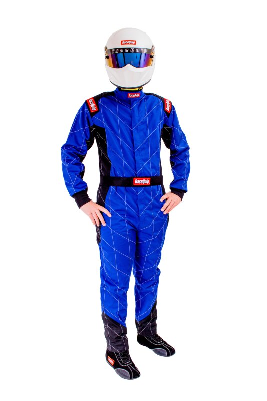 RaceQuip Blue Chevron-1 Suit - SFI-1 XL-thumbmail-2