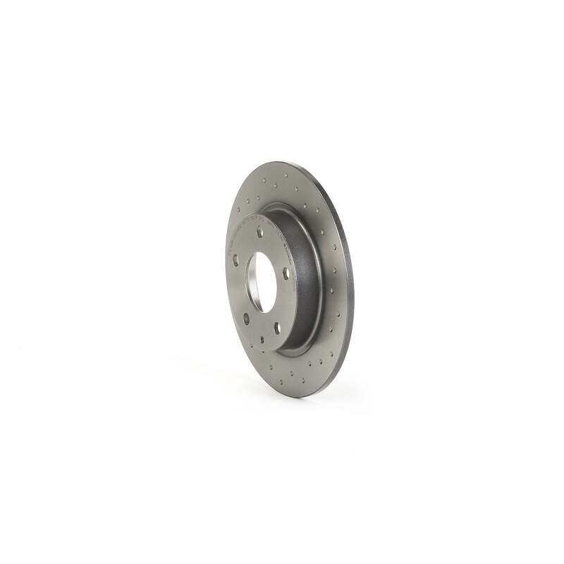 Brembo OE 14-23 Mazda 3 XTRA Drilled Rear Disc Brake Rotor-thumbmail-2