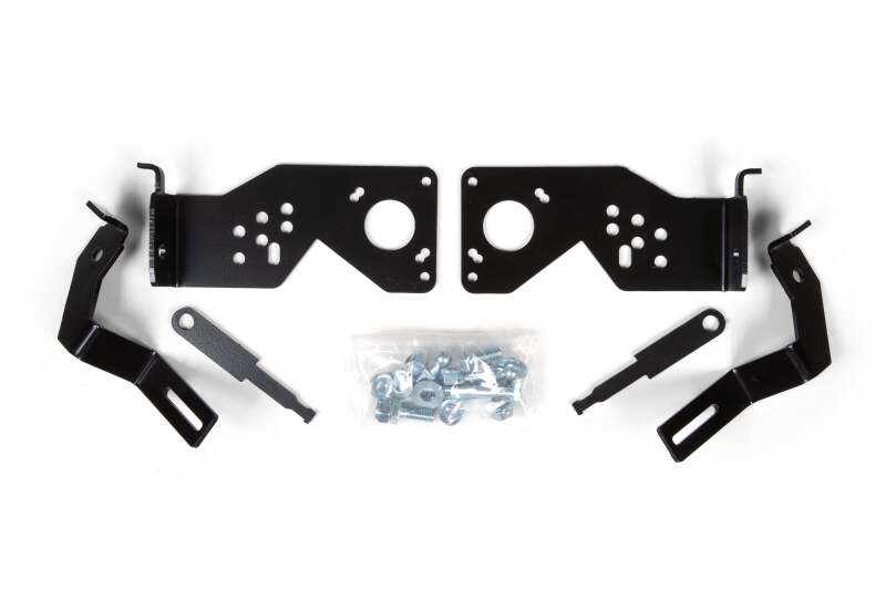 Zone Offroad 23-26 Ford F250/F350/F450 4WD 3.5in Radius Arm Drop Brkt Ride Height Sensor Rlctn Kit-thumbmail-1