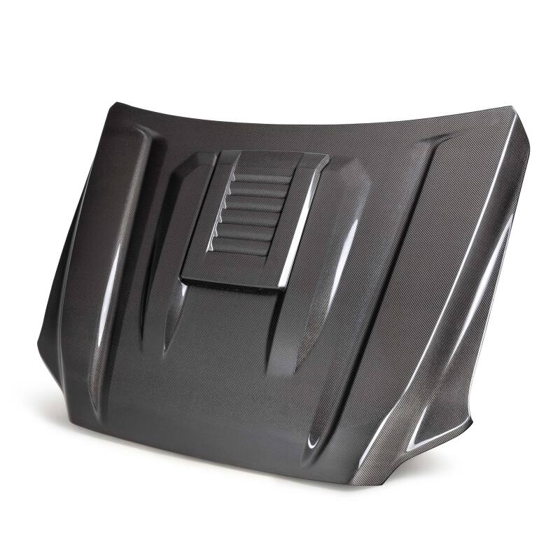 Seibon 2024+ Toyota Tacoma TR-Style Carbon Fiber Hood-thumbmail-2