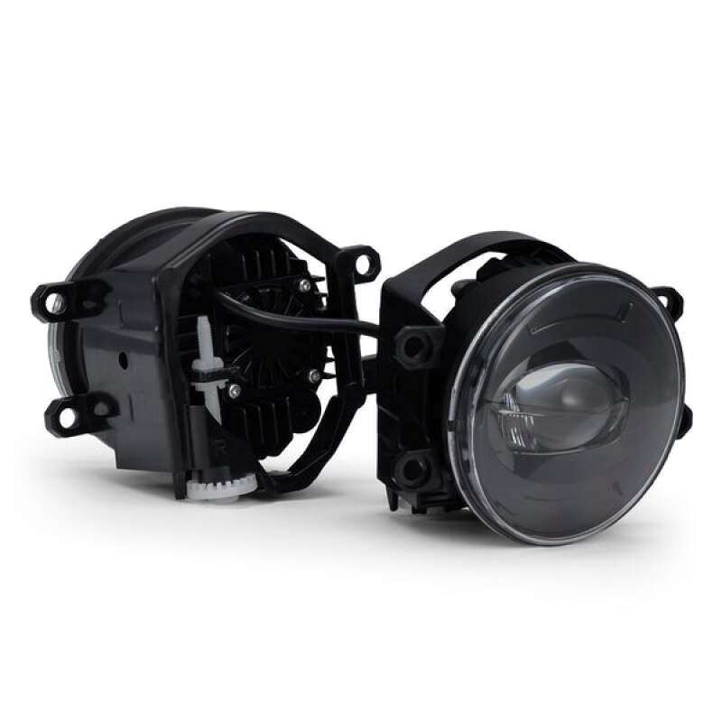 AlphaRex Universal Toyota/Lexus/Scion MKII DoubleTap LED Projector Fog Lights - White/Amber-thumbmail-2