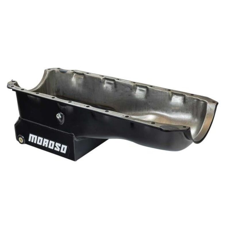Moroso BBC Mark IV 8in Deep Stroker Oil Pan w/Sump Tray-thumbmail-1