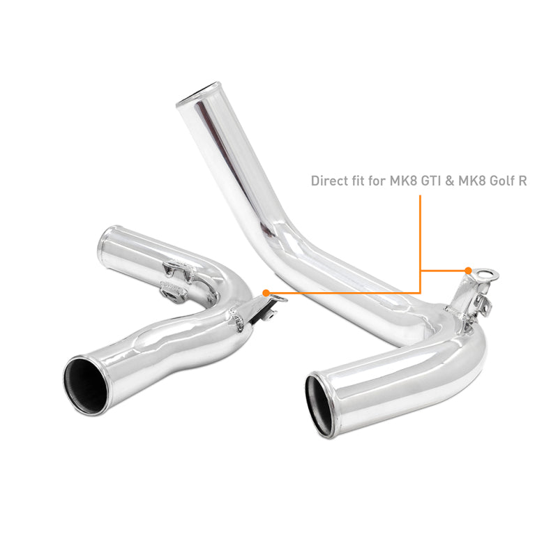 Mishimoto 22+ Volkswagen GTI MK8 (MQB) Intercooler Pipe Kit Polished-thumbmail-2