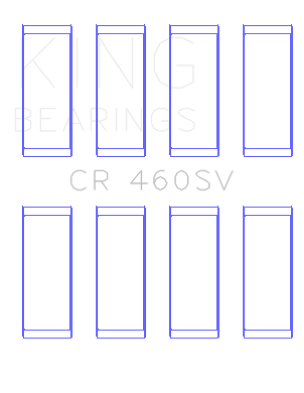 King Engine Bearings Audi/VW 1.9L/2.0L TDI Diesel Connecting Rod Bearings Set - Size +0.75mm-thumbmail-1