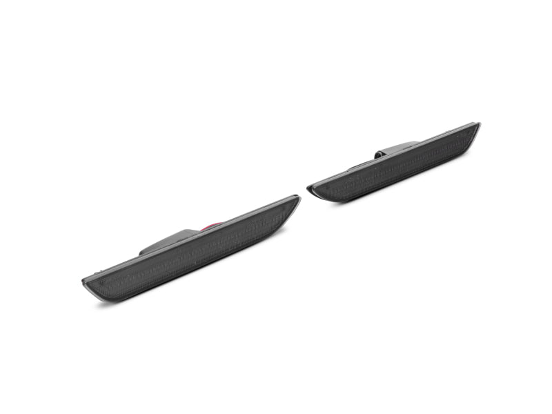 Raxiom 15-22 Ford Mustang Axial Series LED Side Marker Lights Rear (Smoked)-thumbmail-4