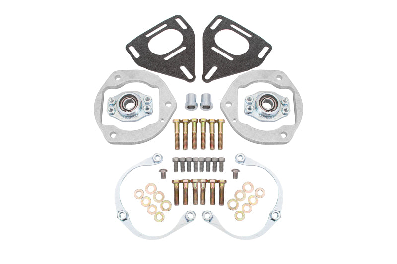BMR 16-24 Chevy Camaro Caster Camber Plates - Black Hammertone-thumbmail-1