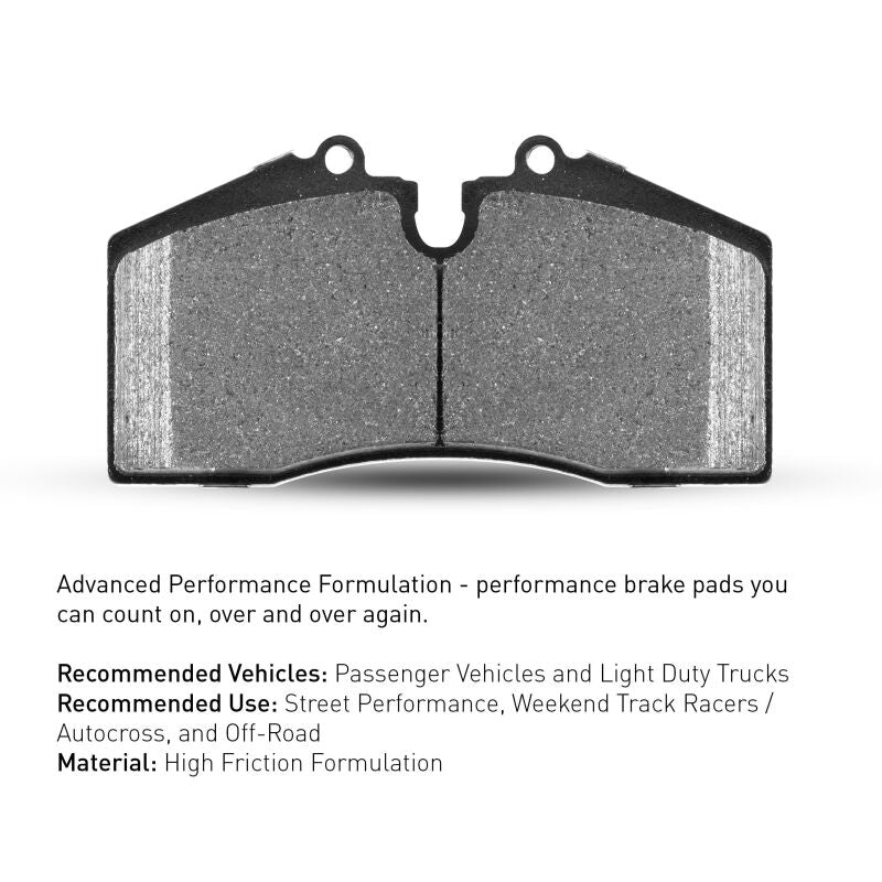 R1 86-95 Mazda Rx-7 Front Performance Sport Brake Pads-thumbmail-5