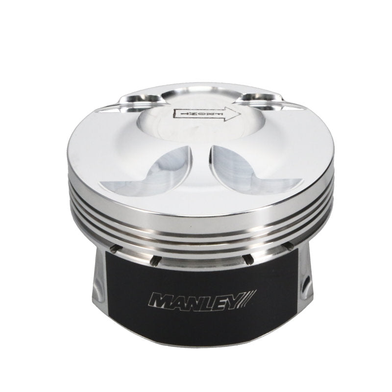 Manley Ford 3.5L Ecoboost 3.642in Bore 1.239in Comp Height -5.0cc Dish Piston Set-thumbmail-4