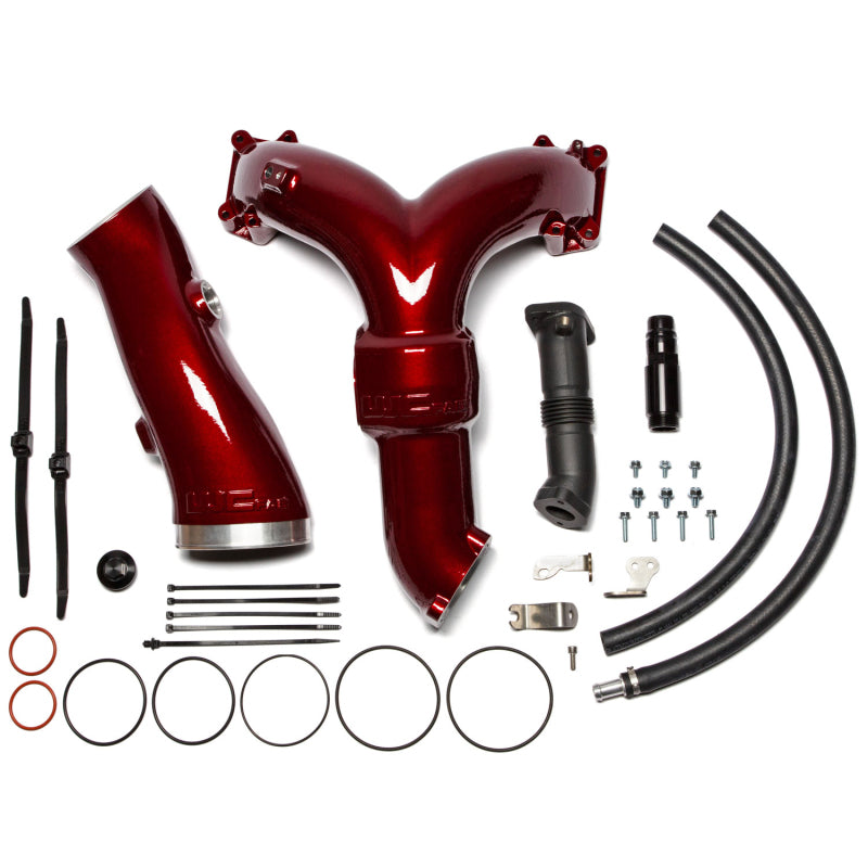 Wehrli 20-26 Power Stroke 6.7L High Flow Y-Bridge Kit - Gun Metal