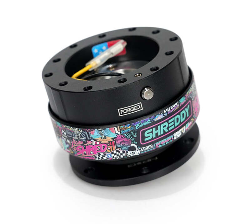 NRG Quick Release Gen 2.0 - Black Body/Black ring with Shreddy Collab Version 3-thumbmail-1