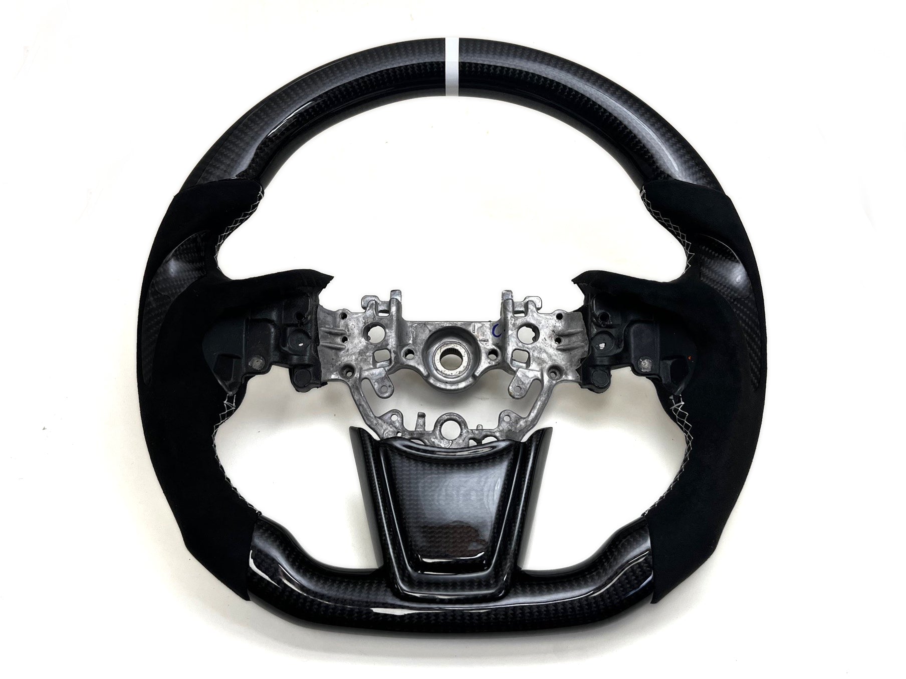 Subaru WRX Carbon Fiber Steering Wheel Option 3-thumbmail-1