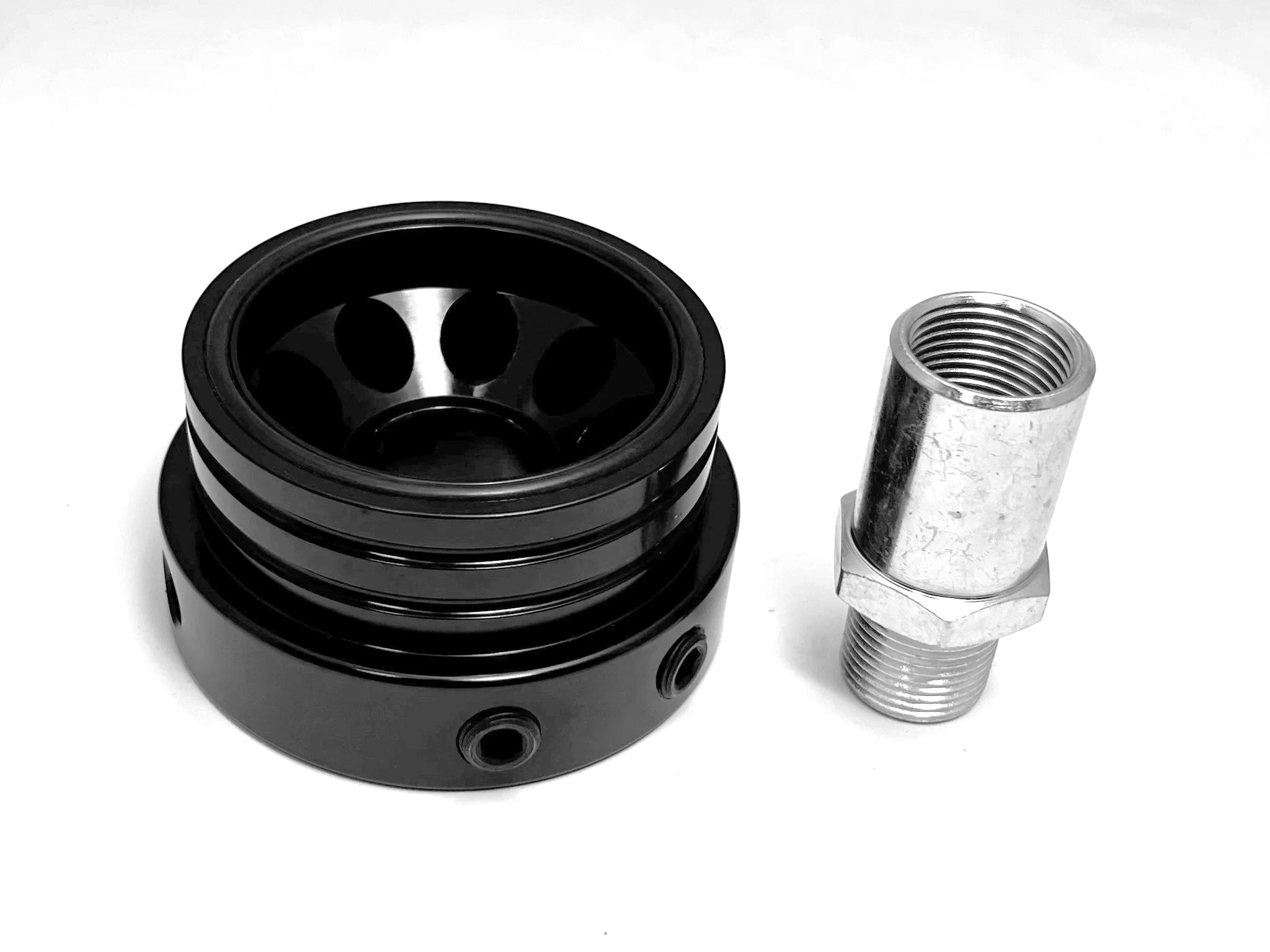 Oil Filter Sandwich Plate Adapter for Toyota GT86 Temp Pressure Scion FR-S Subaru BRZ-thumbmail-1