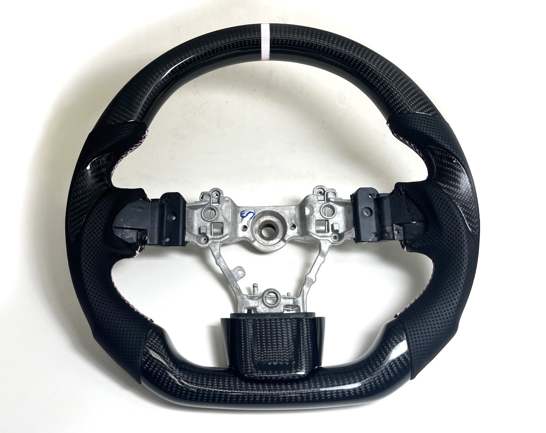 Subaru WRX Carbon Fiber Steering Wheel Option 2-thumbmail-1