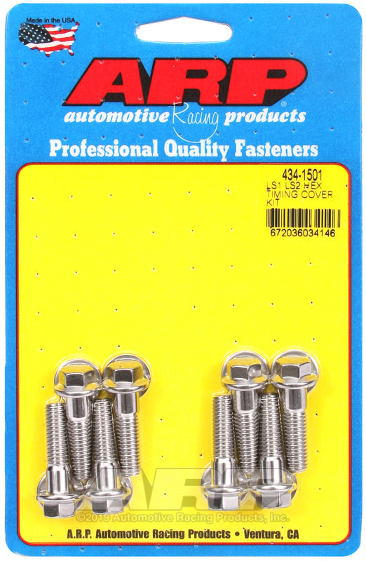 ARP LS1 LS2 SS Hex Timing Cover Bolt Kit-thumbmail-1