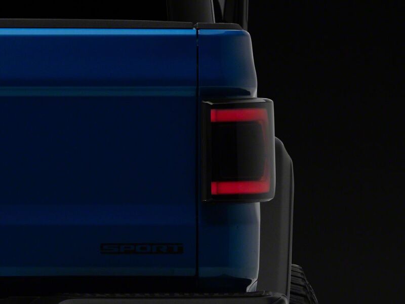 Raxiom 20-26 Jeep Gladiator JT Low Profile LED Tail Lights- Black Housing- Smoked Lens-thumbmail-3