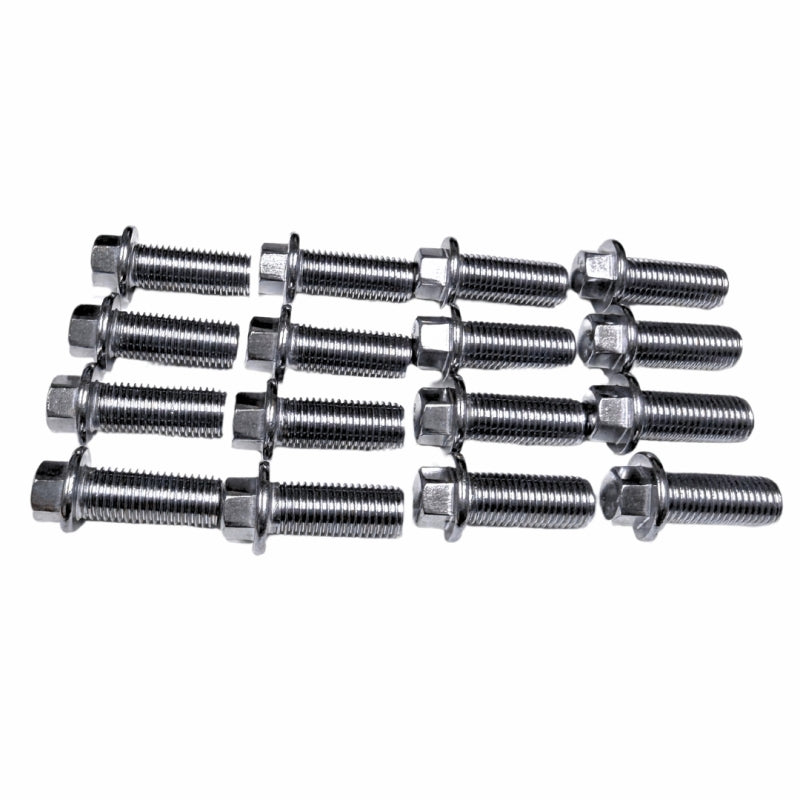 Kooks Ford 5.0L 4V Coyote Engine Stage 8 Locking Header Bolt Kit (10mm x 150 Coarse Thread)-thumbmail-2