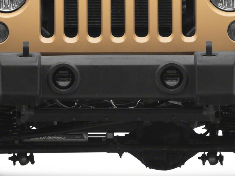 Raxiom 07-18 Jeep Wrangler JK Axial Series LED Angel Eye Fog Lights- Amber and White-thumbmail-3