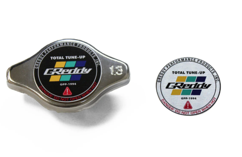 GReddy Type-N 1.3 Radiator Cap Most Honda / Some Toyota - Polished-thumbmail-1