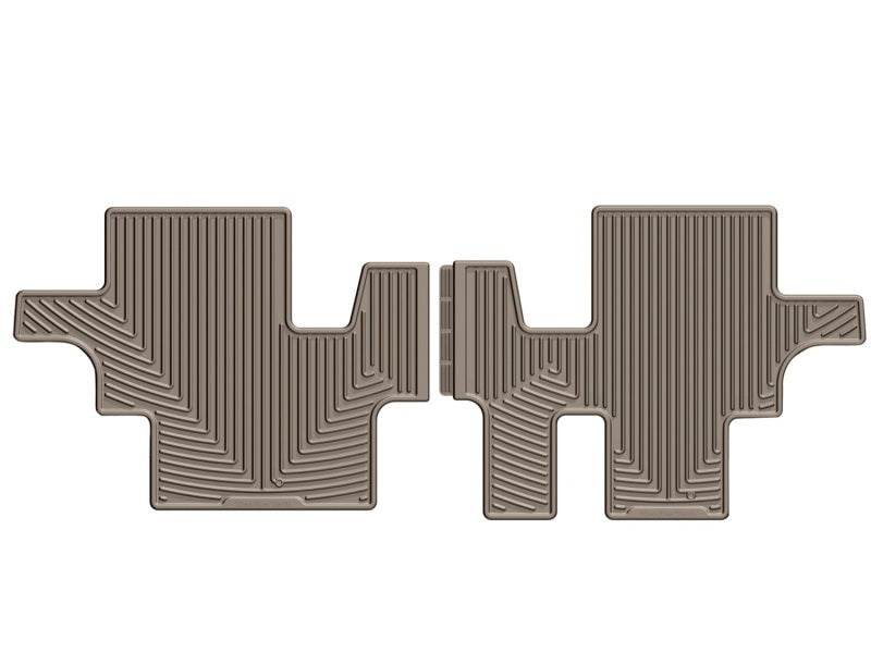 WeatherTech 12+ Audi A6/S6 Rear Rubber Mats - Tan-thumbmail-1