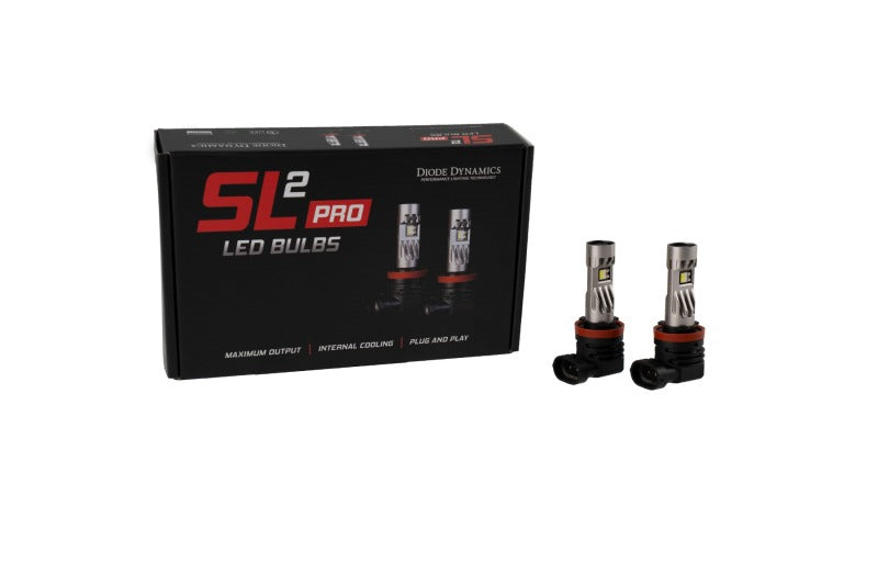 Diode Dynamics H11/H8/H9 White SL2 Pro LED Bulbs (pair)-thumbmail-1